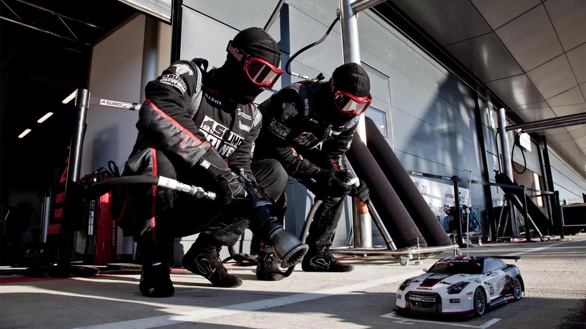 sumo power team, rc stop, nissan gt-r