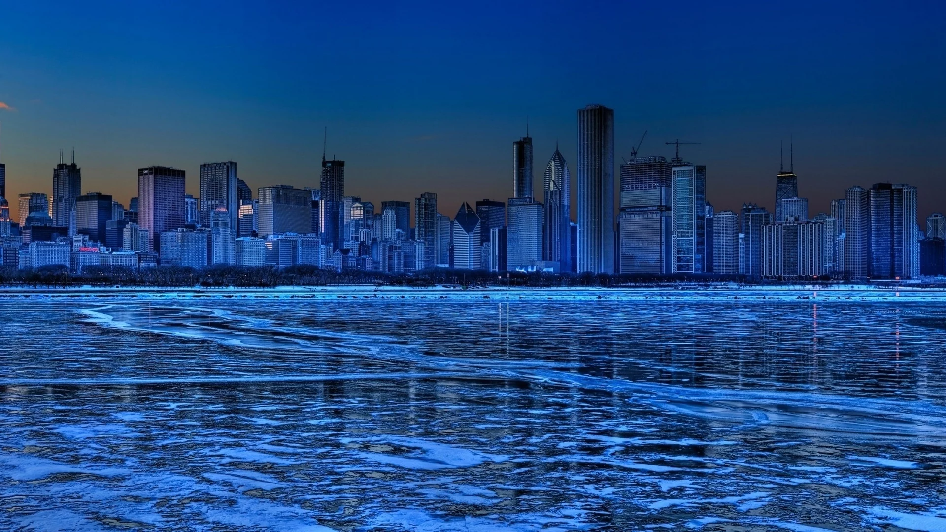chicago, здание, город, сша, пейзаж, чикаго, природа