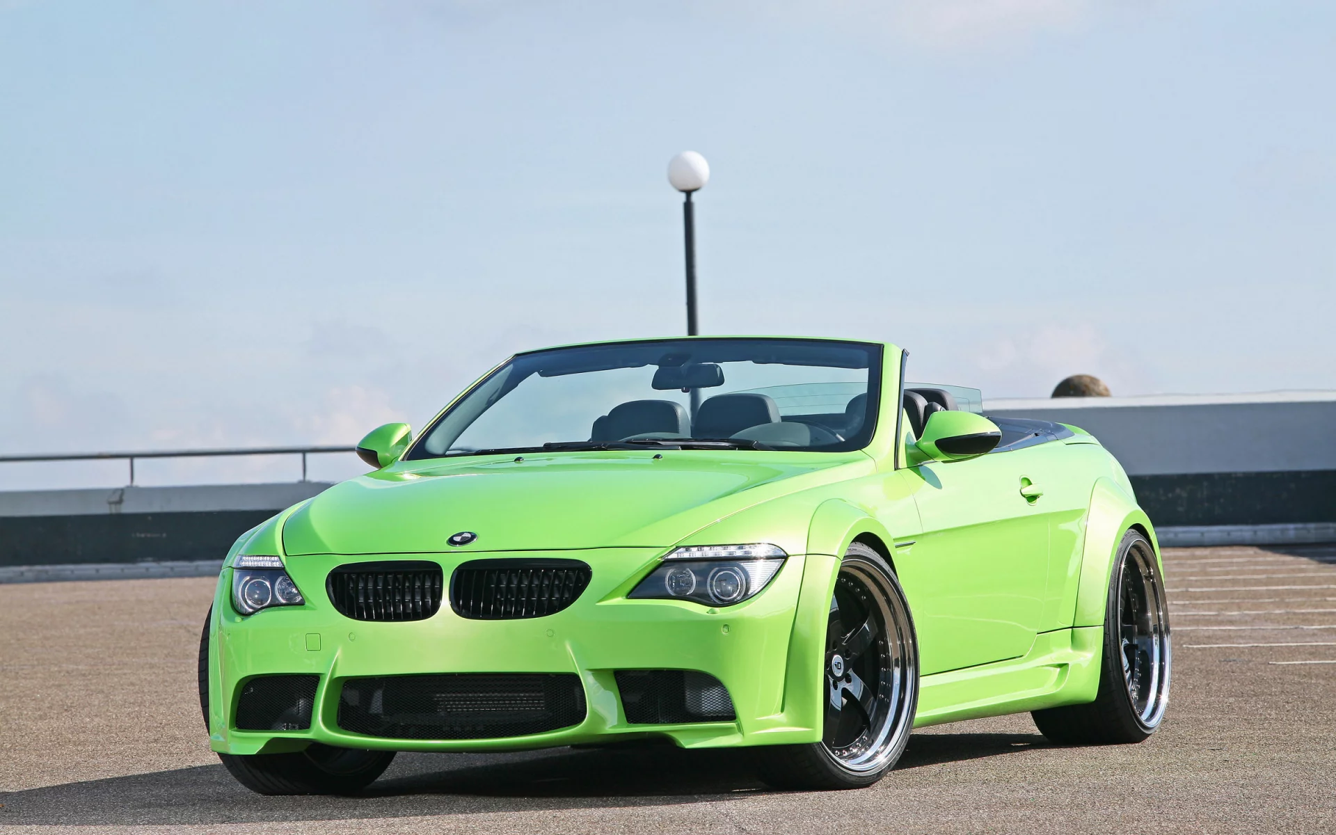 car, sky, 2400x1600, машина, небо, bmw 6 series mr600 gt, tuning