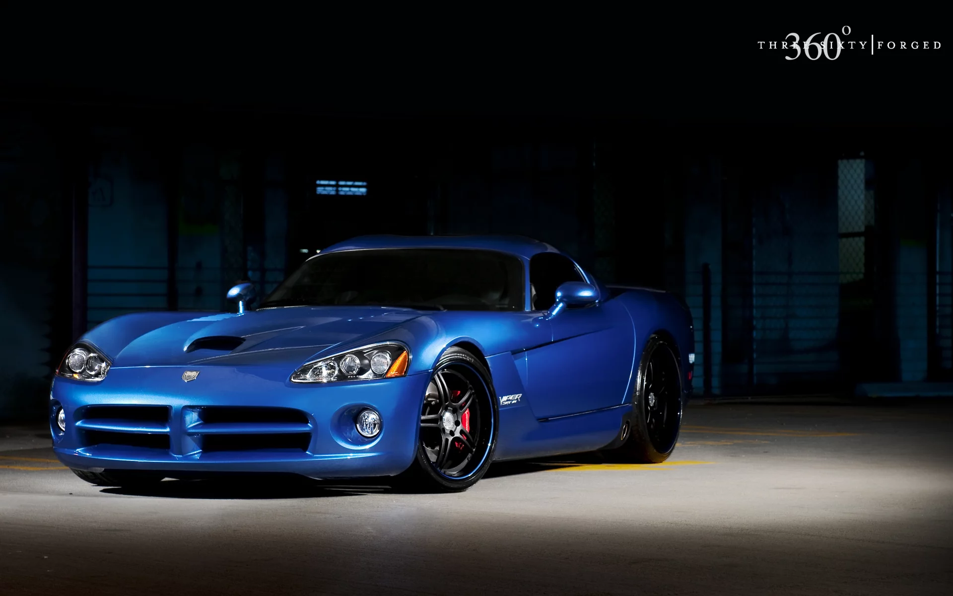 blue, viper, вайпер, додж, передняя часть, srt 10, dodge, 360 three sixty forged, синий