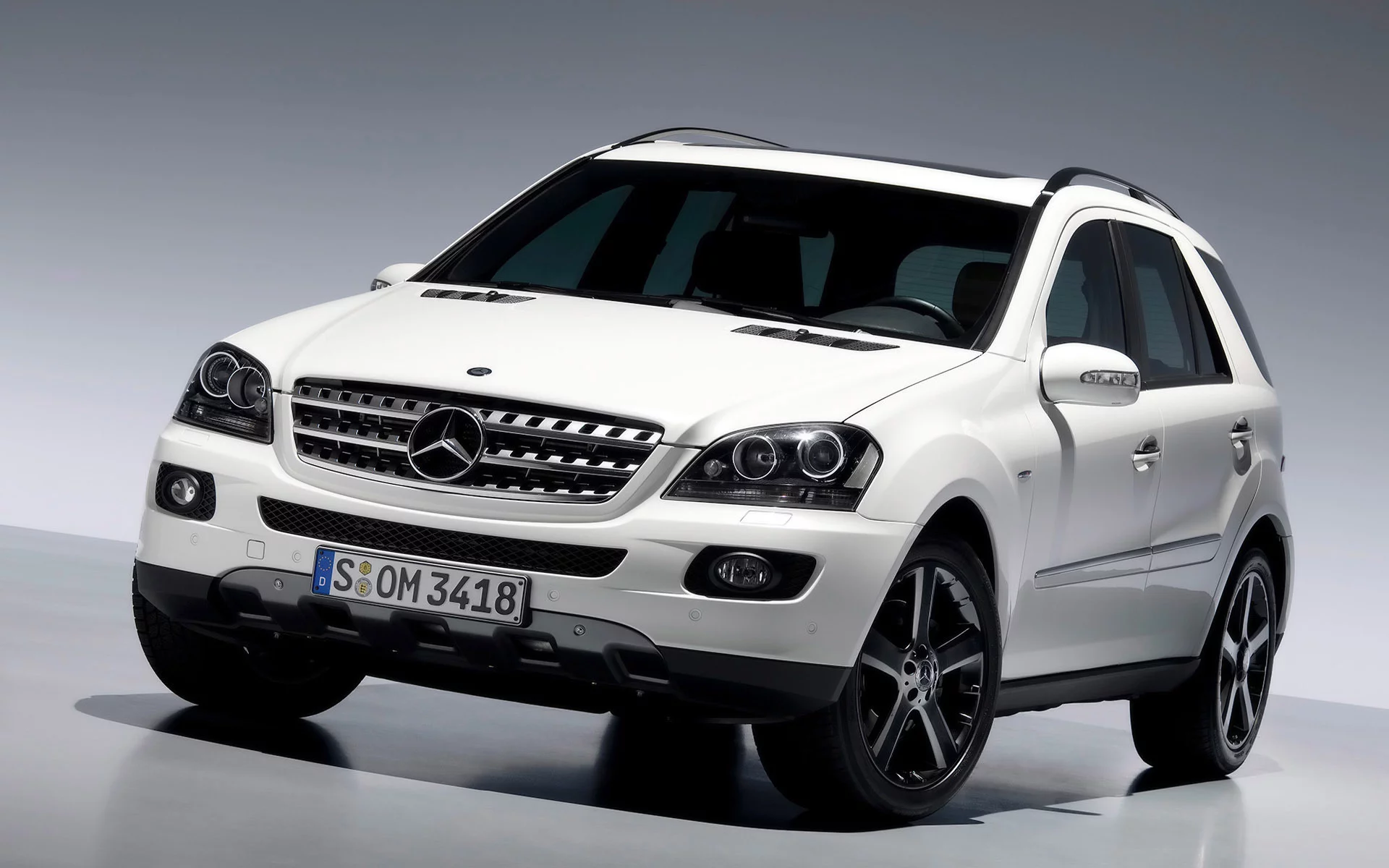 ml350, mercedes, белый