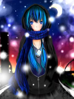 eyes, blue, mikuo, hatsune, vocaloid