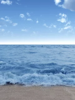 пейзаж, природа, море