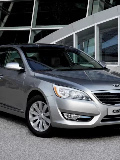 каденза, передняя часть, silvery, kia, cadenza, киа, серебристая
