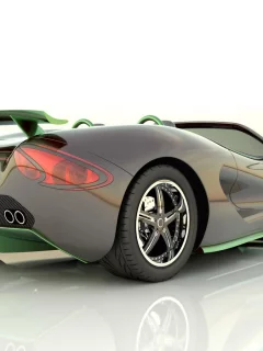 ronn motor scorpion, зеленый, скорость