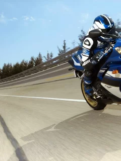 yzf-r1, ямаха, трек, мотоциклист, скорость, yamaha