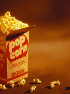 corn, pop, пакет