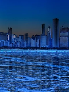 chicago, здание, город, сша, пейзаж, чикаго, природа