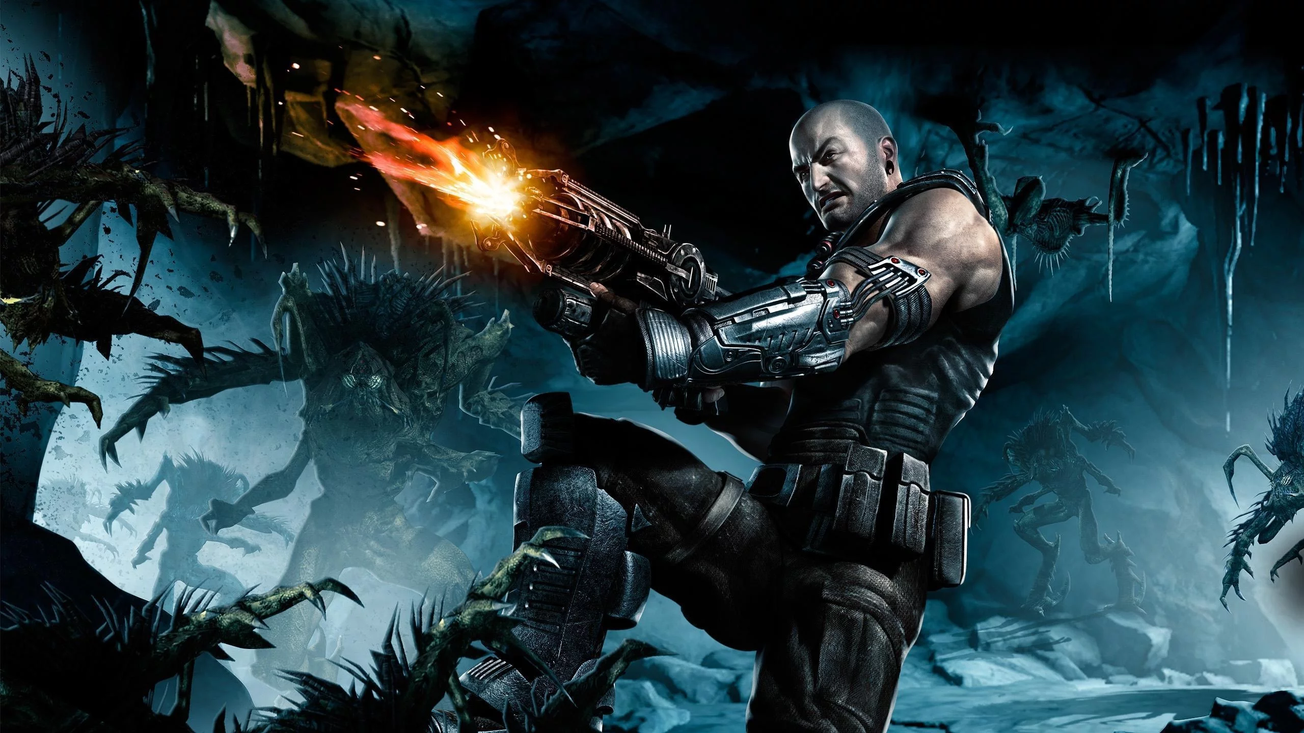 red faction, существа, вояка, armageddon, чудовища