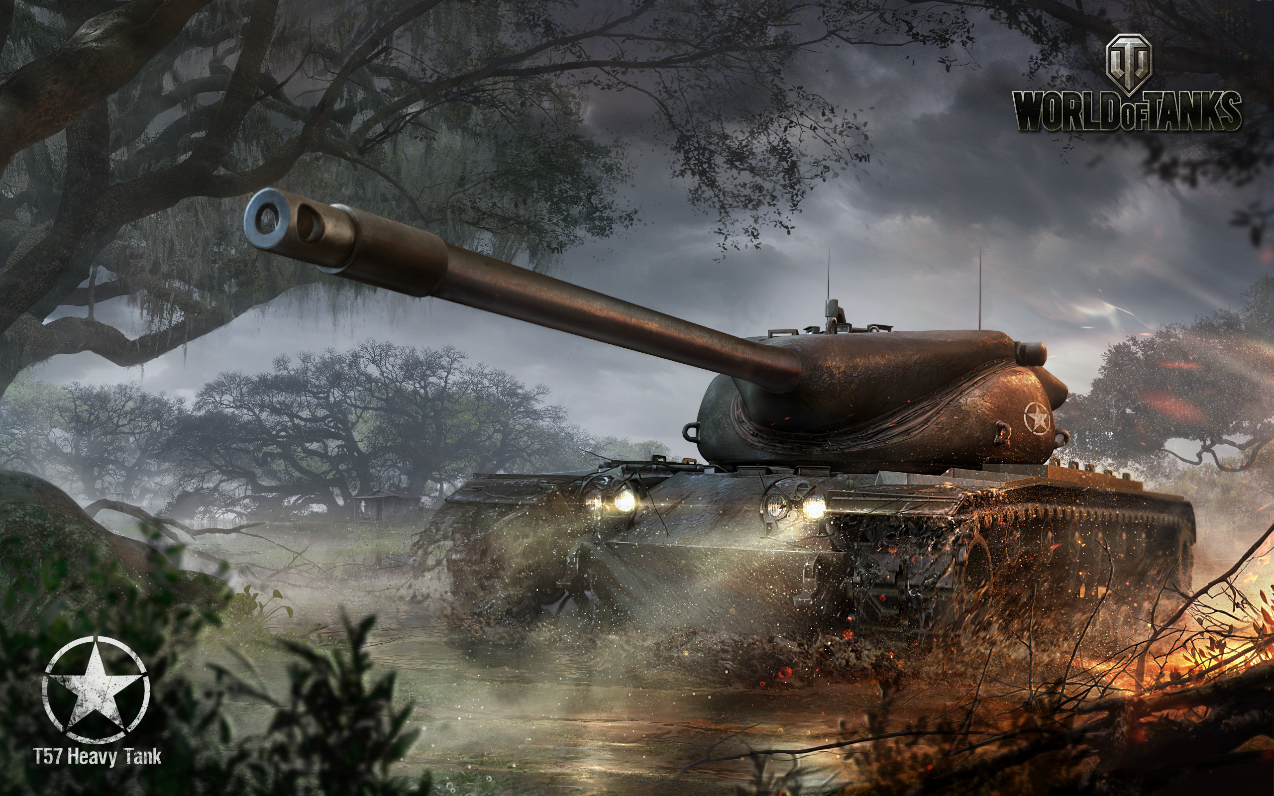     T57 Heavy Tank Art  war world of tanks      wot 2560 x 1600