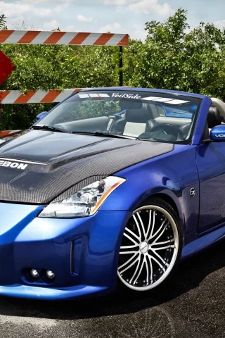 sebon, кузовное ателье, nissan, 350z, vossen wheels, тюнинг ателье, veilside