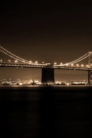 the bay bridge, san francisco, skyline