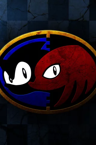sonic & knuckles, эмблема, sega
