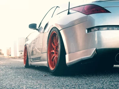 nissan, дорога, 350z