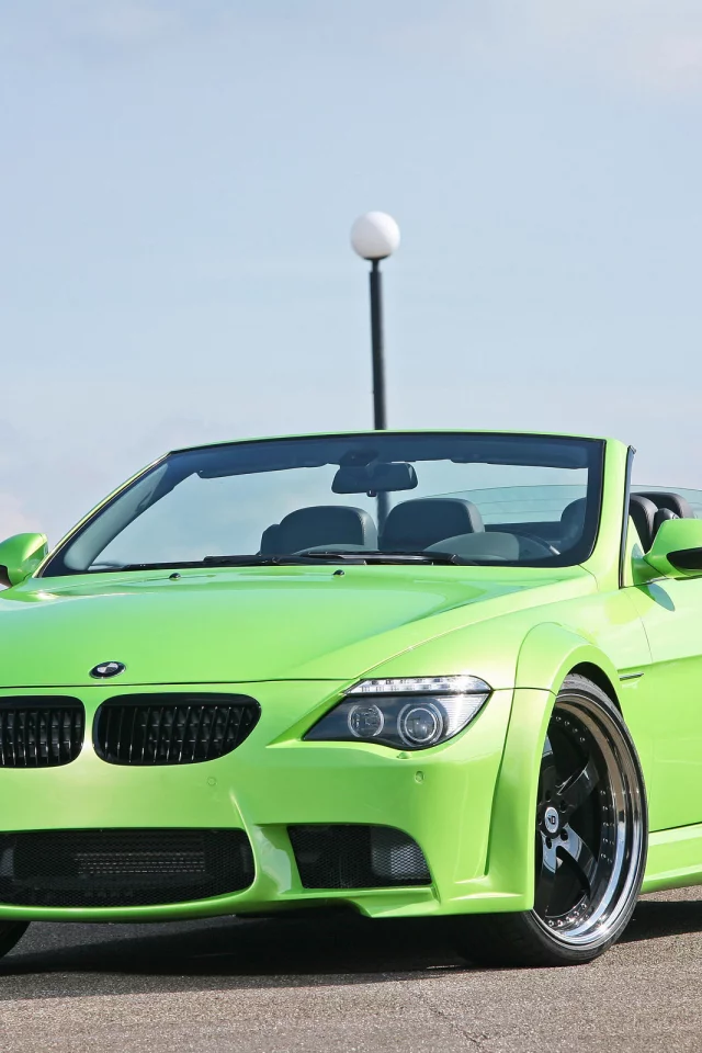 car, sky, 2400x1600, машина, небо, bmw 6 series mr600 gt, tuning