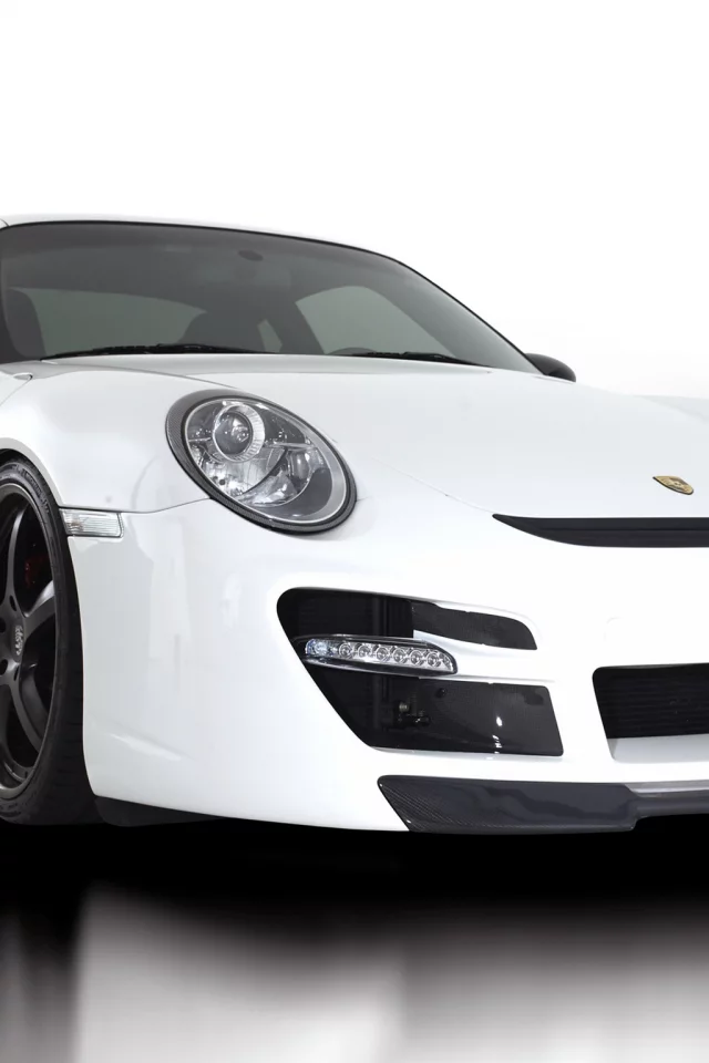 белый, vorsteiner, porsche, 911, порше, turbo, v-rt