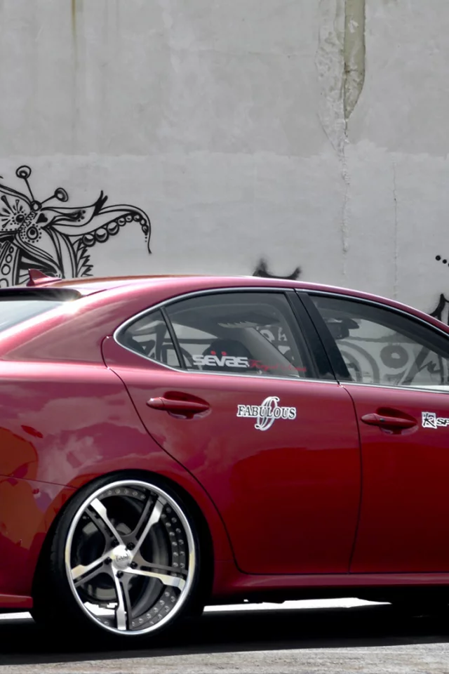 lexus, граффити, tuning, is250