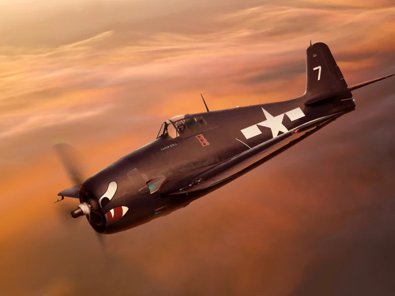 f6f-3, f6f-3, самолет, grumman, хеллкэт, грумман, арт, hellcat