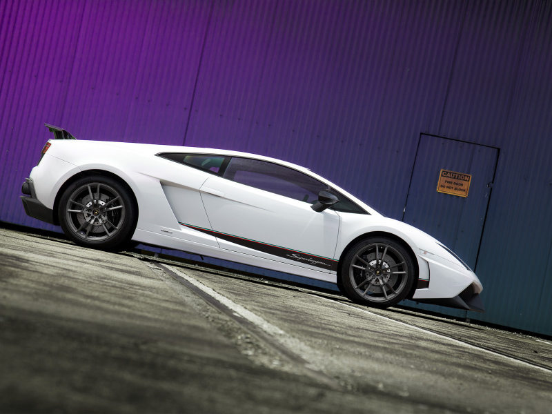 Lamborghini Gallardo Superleggera White