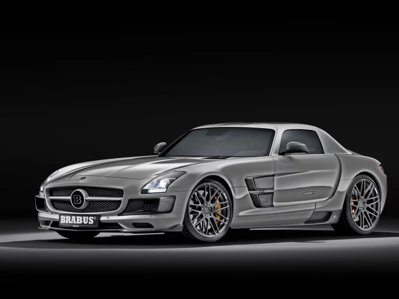 brabus, sls amg, auto wallpapers, машины, mercedes, обои