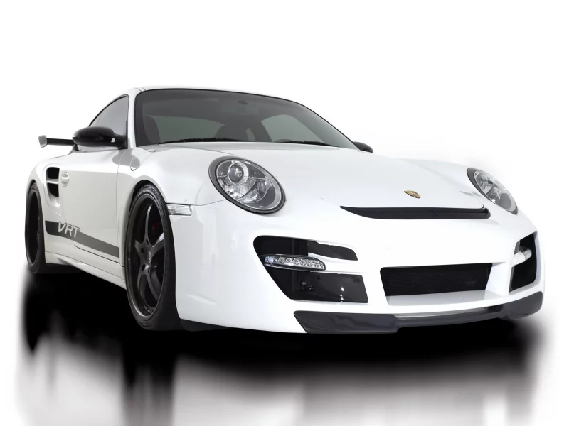 белый, vorsteiner, porsche, 911, порше, turbo, v-rt