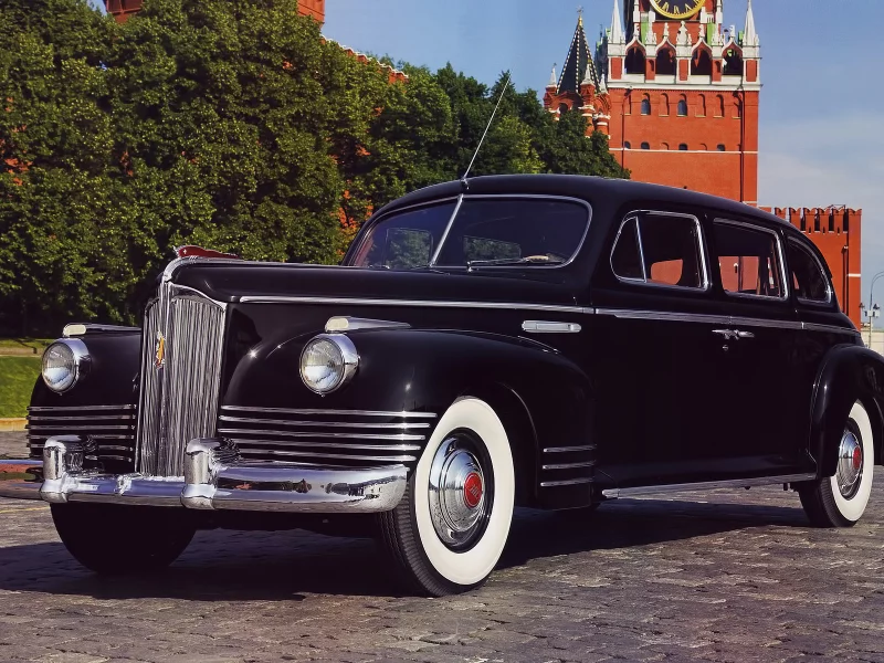 авто, зис, машины, красная площадь