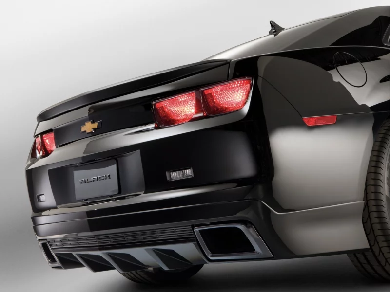 chevrolet, black, camaro