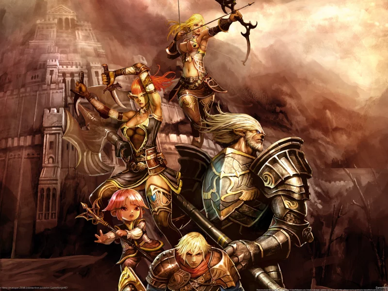 эльфы, воины, three kingdoms and one hero, 4story