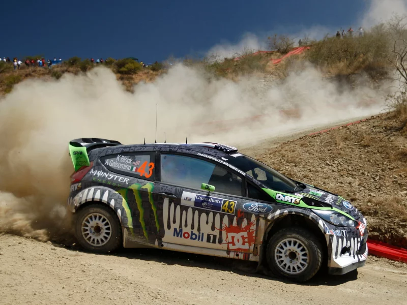ford, ken block, пыль, ралли, rally, песок, fiesta, wrc, кен блок, rs
