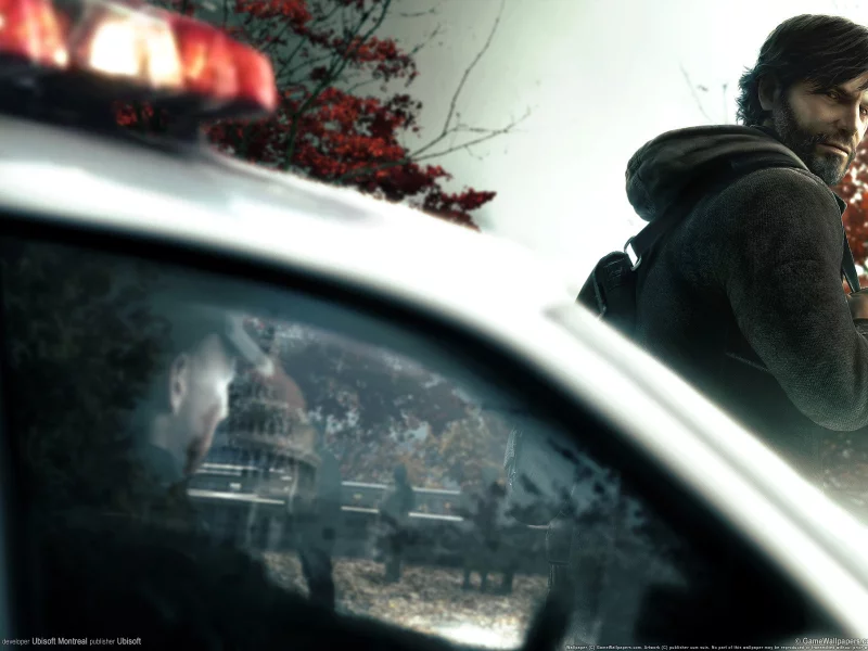коп, sam fisher, conviction, ubisoft, montreal, splinter cell, машина, прохожие, сэм фишер