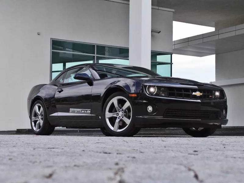camaro, колонна, geiger, шевроле, chevrolet, блеск фар, ss, камаро, чёрный