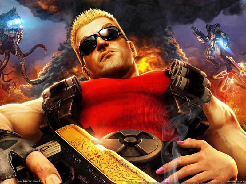 осьминоги, duke nukem forever, мужик