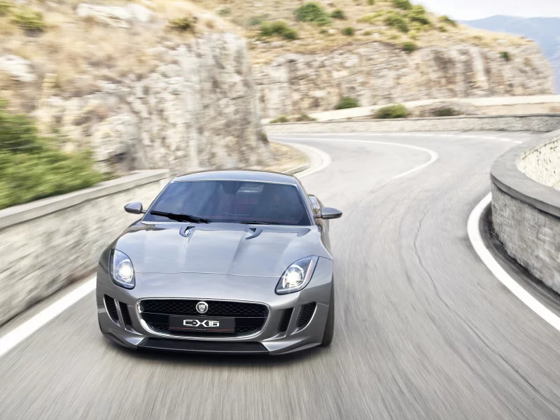cars, auto, c-x16, дорога, гибрид, jaguar, сoncept, сars, скорость, 2011