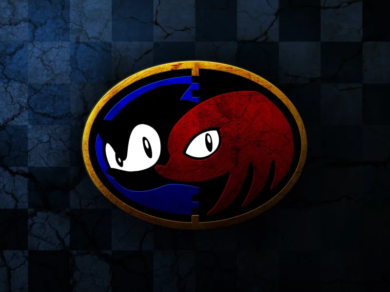 sonic & knuckles, эмблема, sega