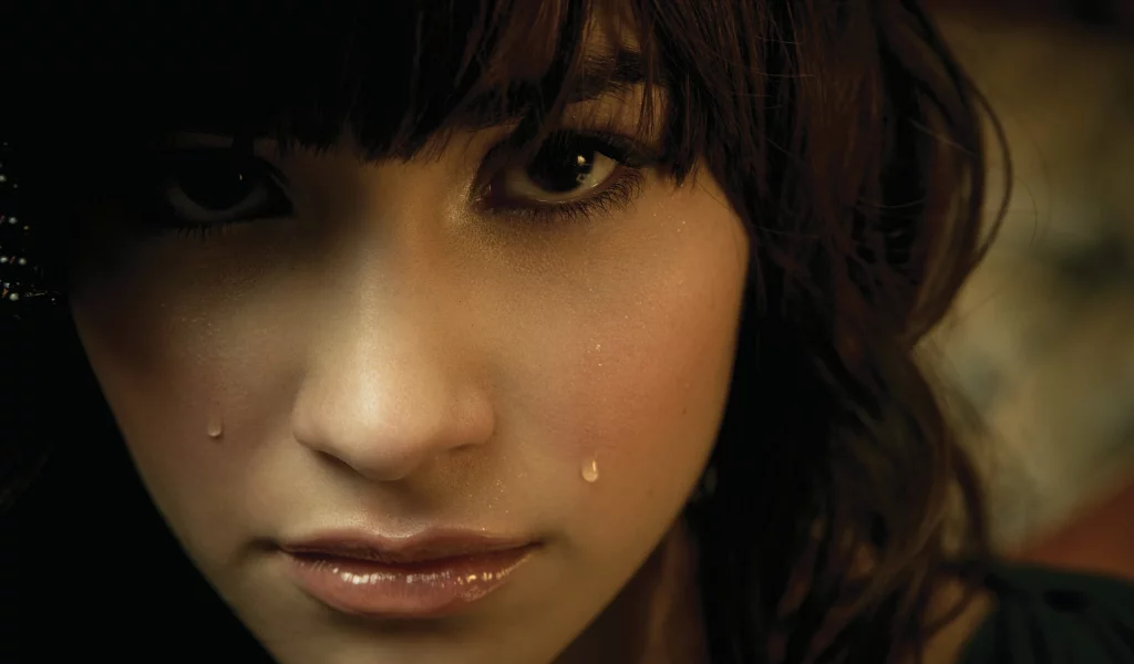 грусть, слёзы, demi lovato