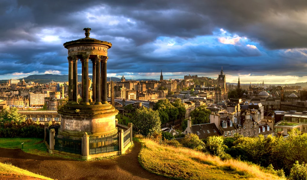 edinburgh, calton, hill