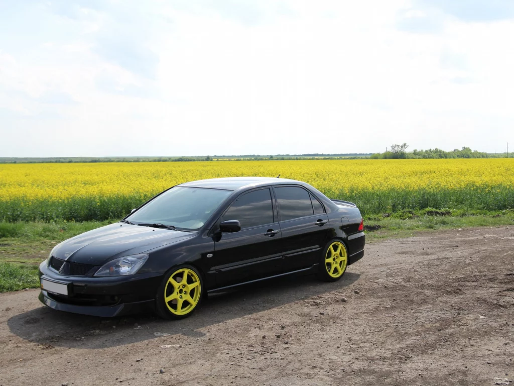 mitsubishi, lancer, dropped and clean, ix, поле