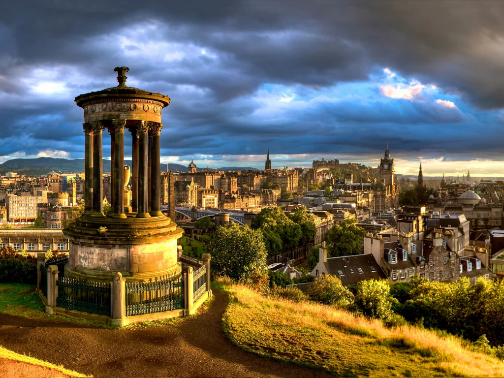 edinburgh, calton, hill