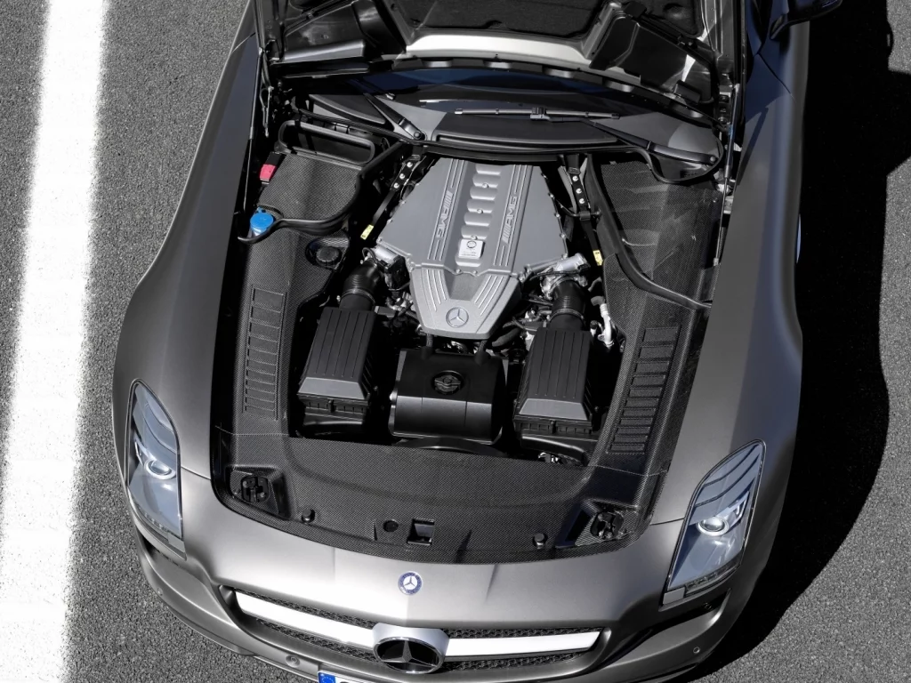amg, мерс, двигатель, sls, roadster, авто, benz, auto