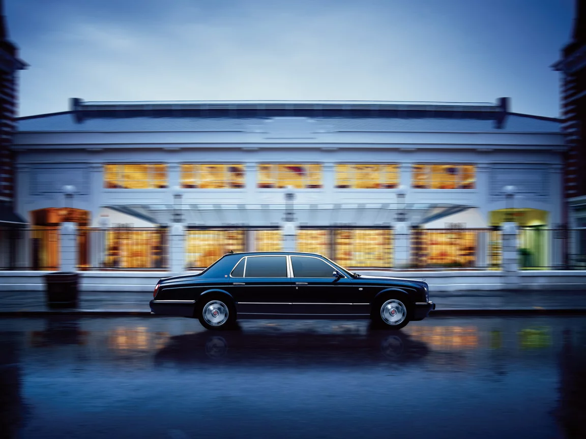 фон, arnage, bentley, движение