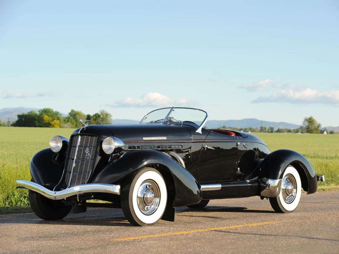 852 sc speedster, auburn, 1936-37год