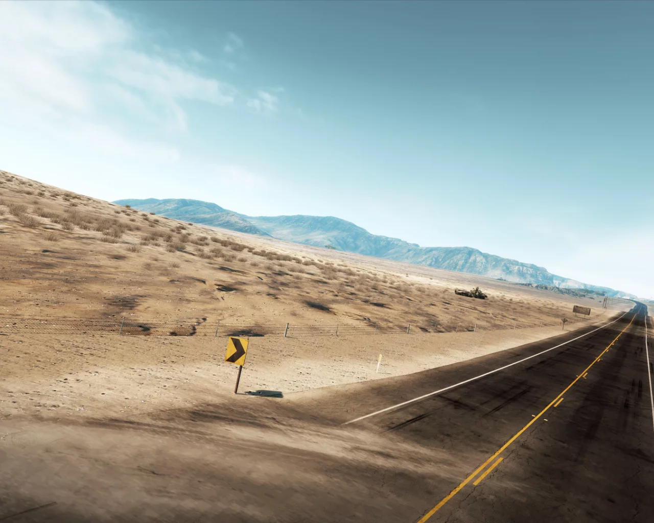 трасса, need for speed hot pursuit, пустыня, америка, electronic arts, горы, route, seacrest county
