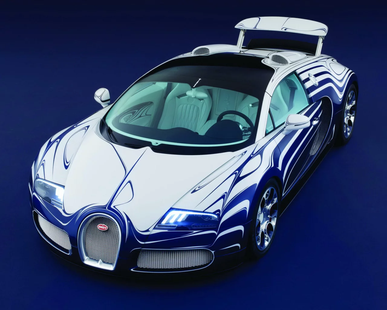 фарфор, bugatti, grand sport, l or blanc, veyron