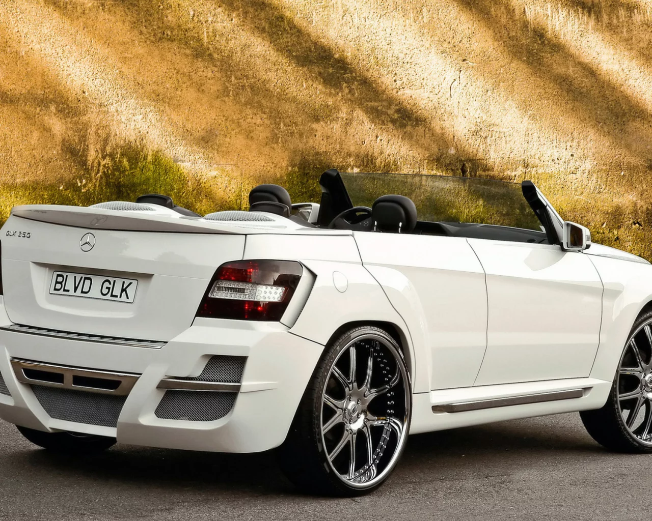 custom, кастом, кабриолет, urban whip, glk 350, boulevard customs, mercedes benz, cabrio