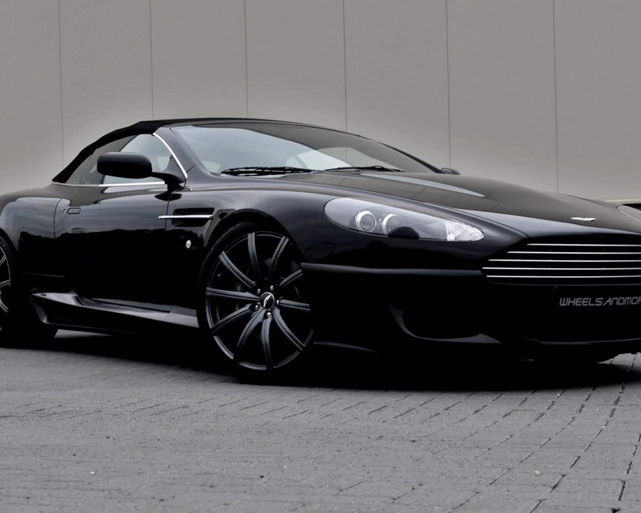 2000x1250, aston martin db9 convertible, машина, wheelsandmore, tuning, car