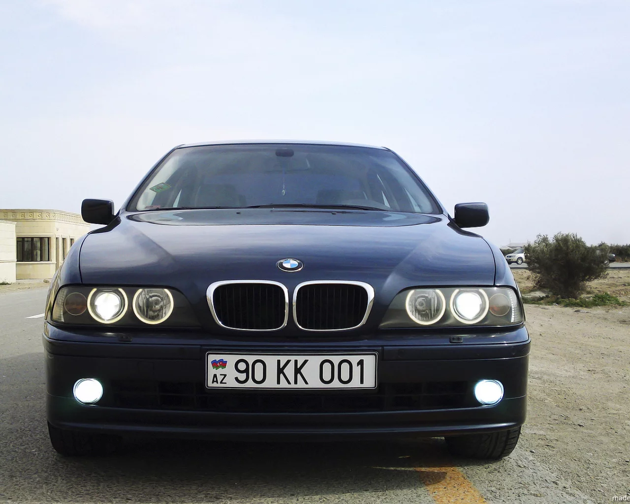bmw, ксенон, e39, angel eyes, 525i, 2002, xenon