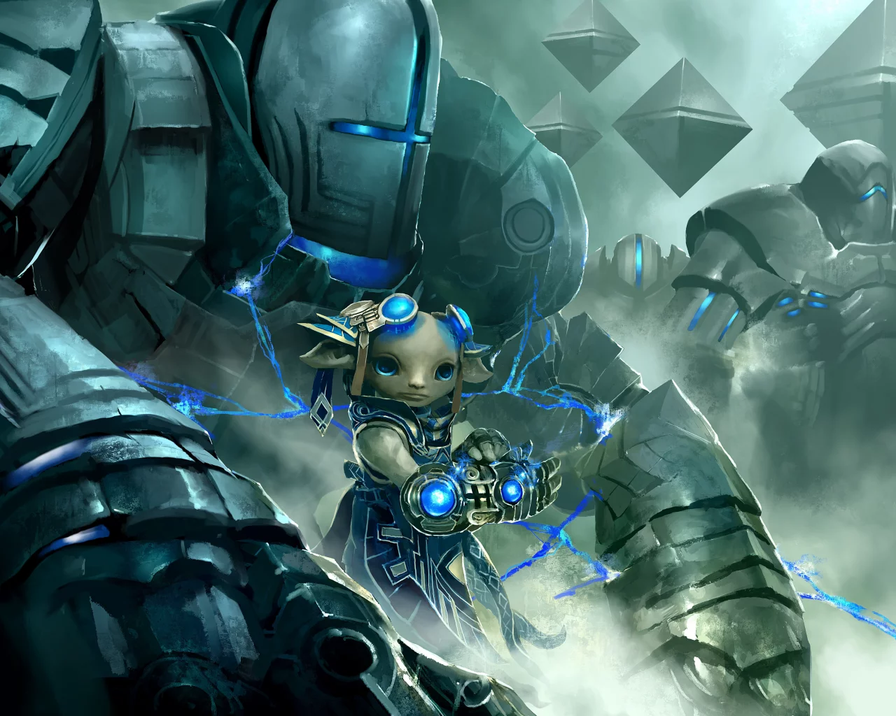 доспех, guild wars, зверёк