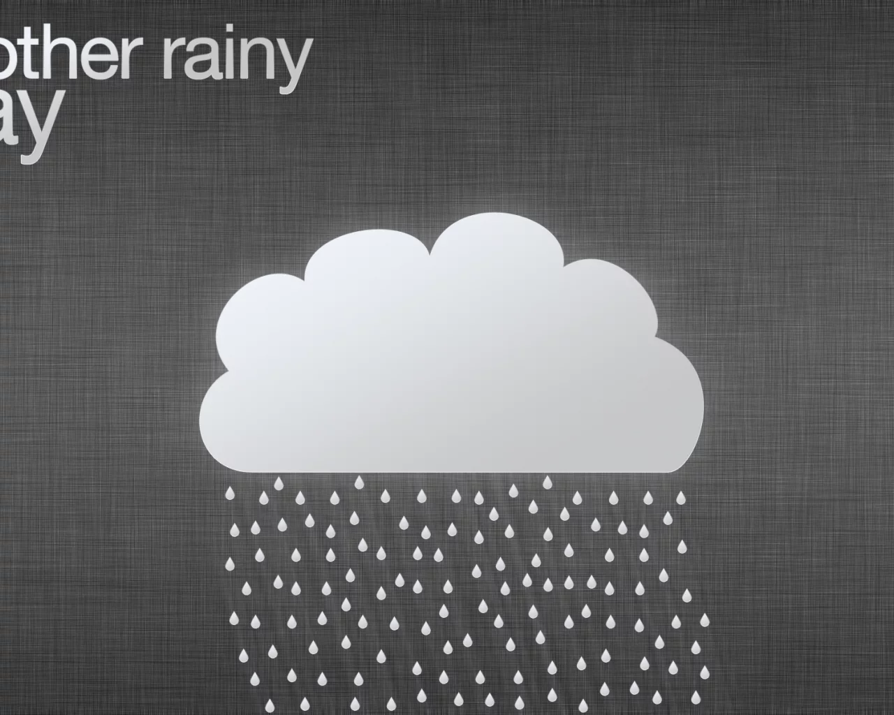 day, another, rainy
