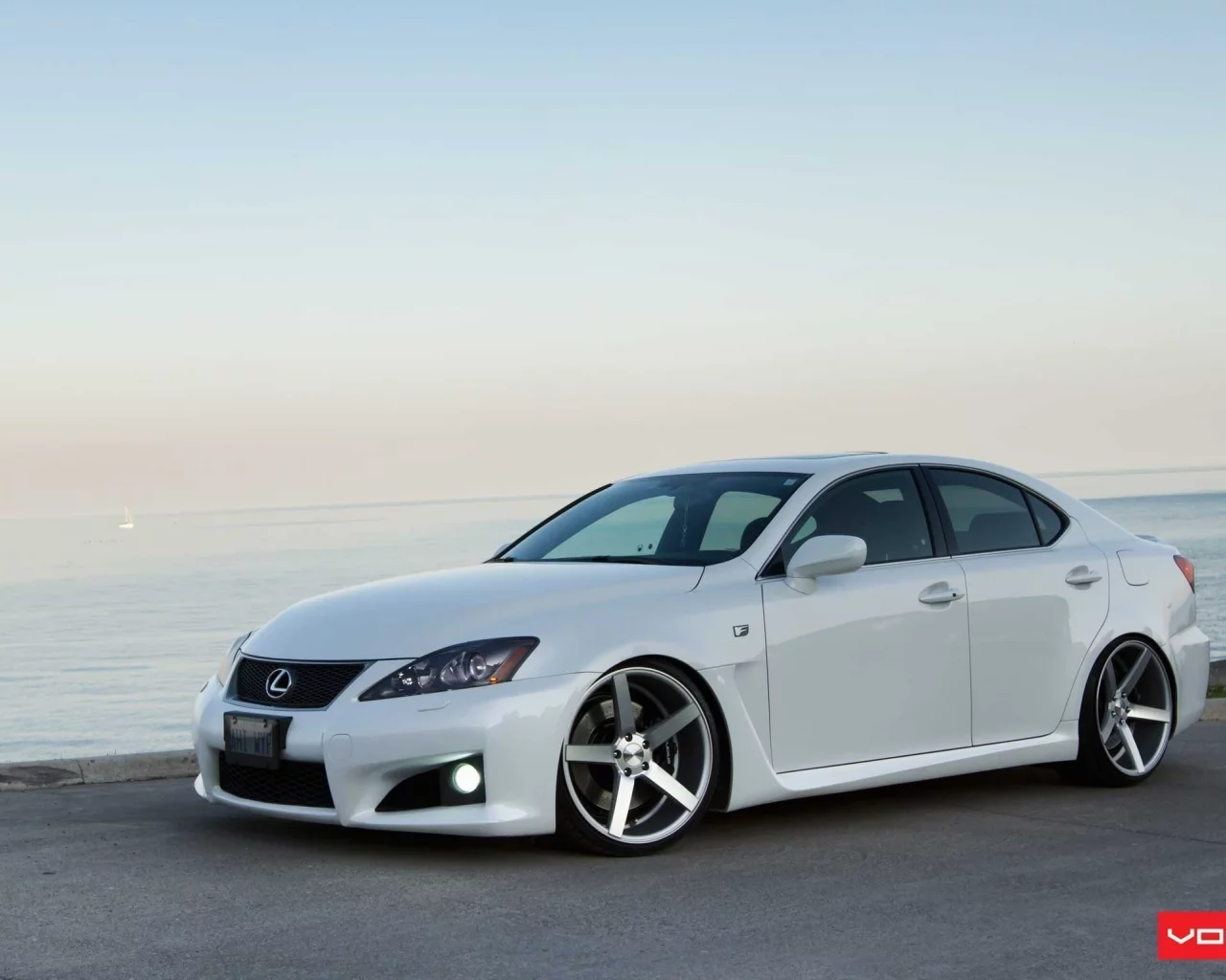 машины, море, авто, тюнинг, небо, диски, автомобили, lexus