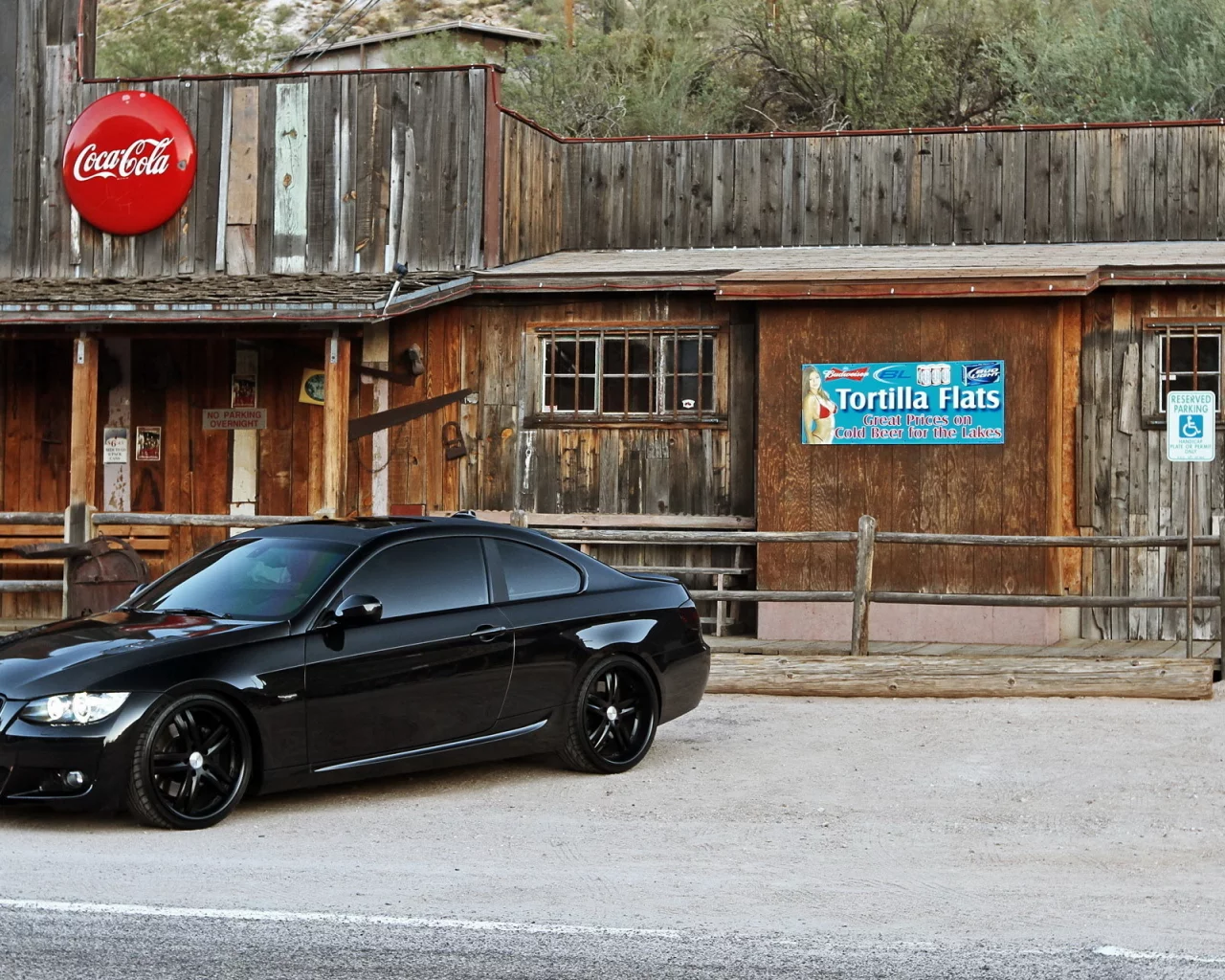 дорога, черный, 3 series, тюнинг, bmw, бмв, купе, салун